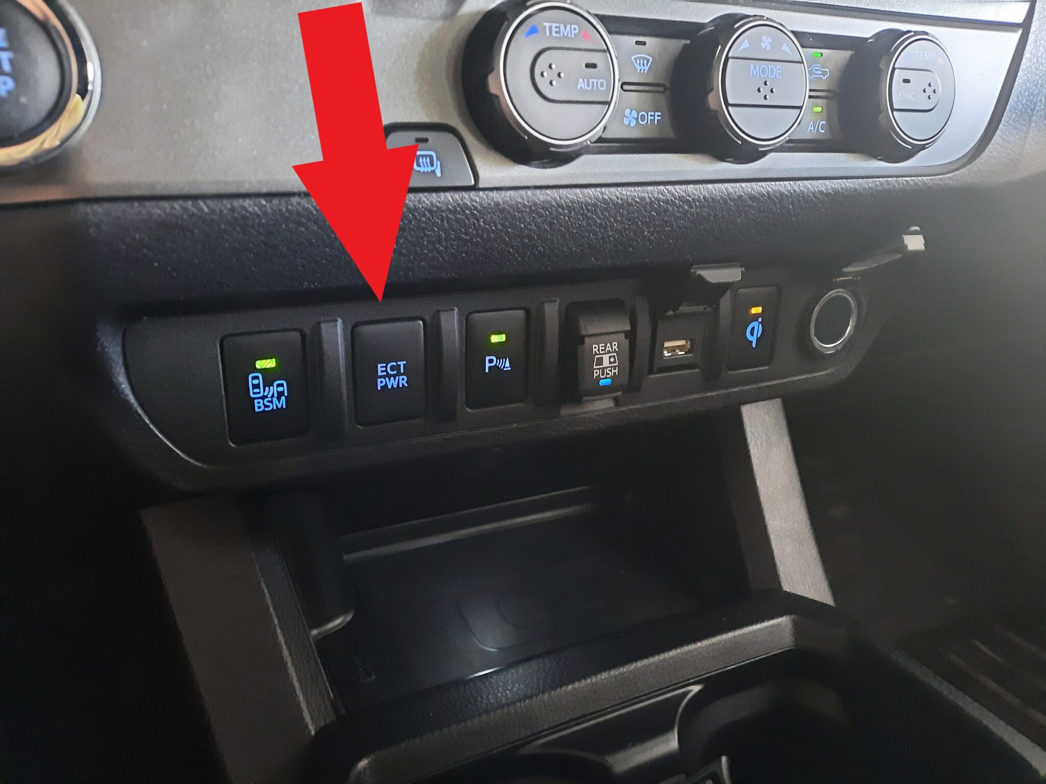 The Toyota ECT Power Button Explained