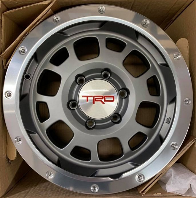 gray trd beadlock wheel