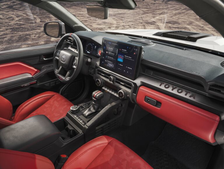 Toyota Tacoma’s Red Interior: Rev Up Your Drive