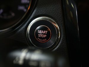 start stop engine button